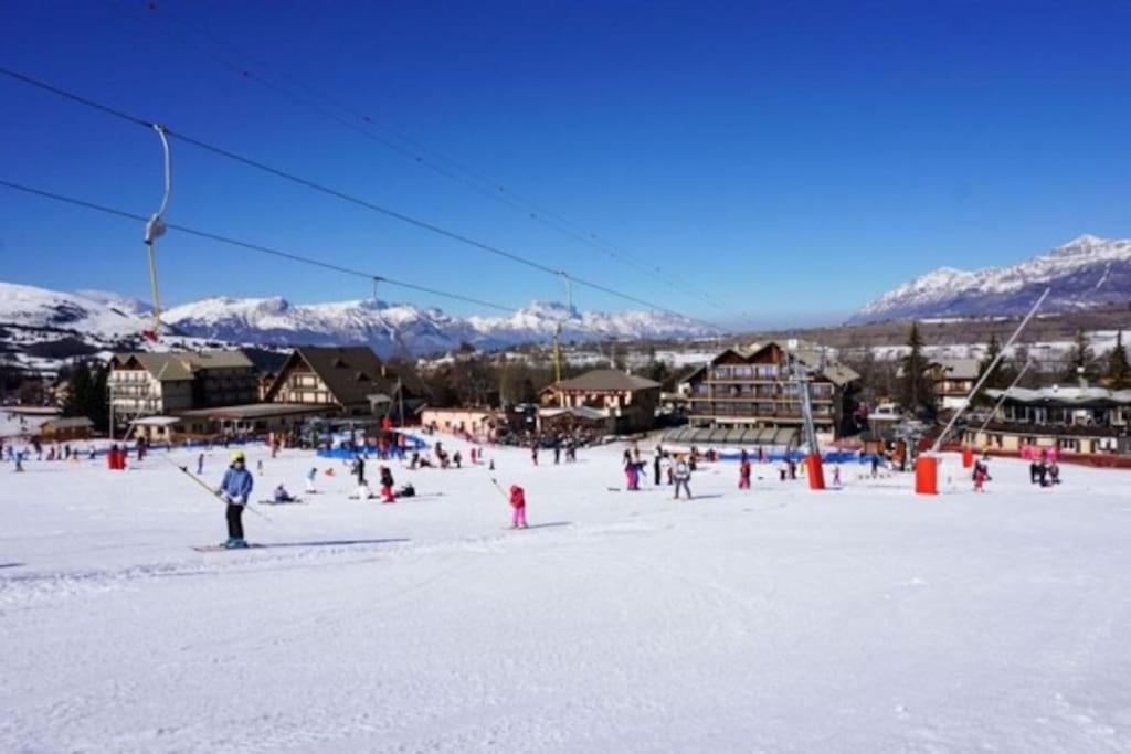 Appart Tres Ensoleille 5-6 Pers Au Pied Des Pistes アンセル エクステリア 写真